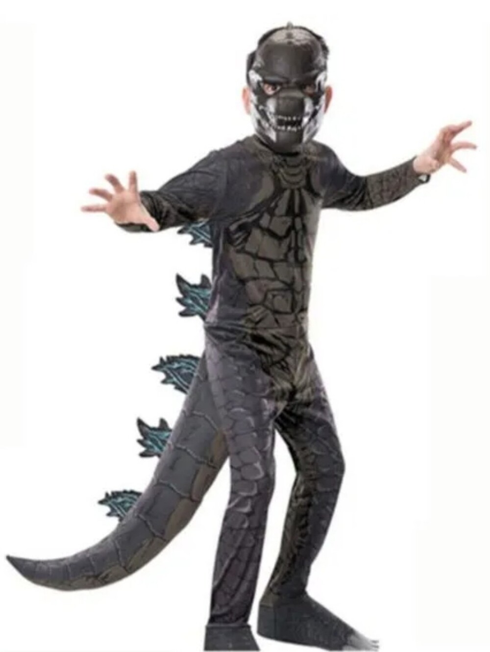Deluxe Godzilla Cosplay Boys Costume with Mask NWOT Size: M